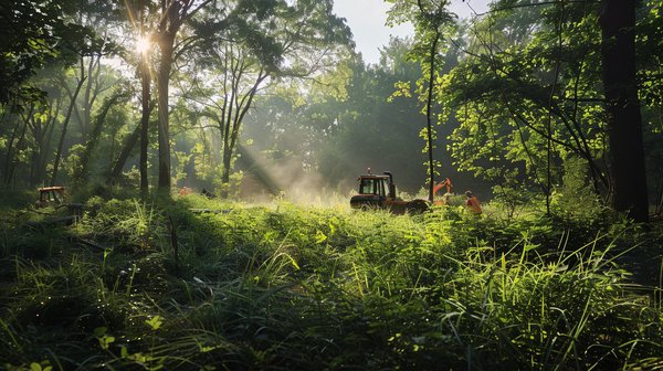 Débroussaillage d’un terrain : comment cela se déroule ?